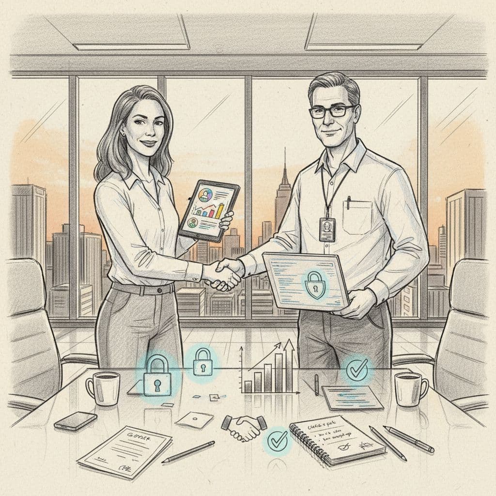 Marketing And Cybersecurity Alignment Photo