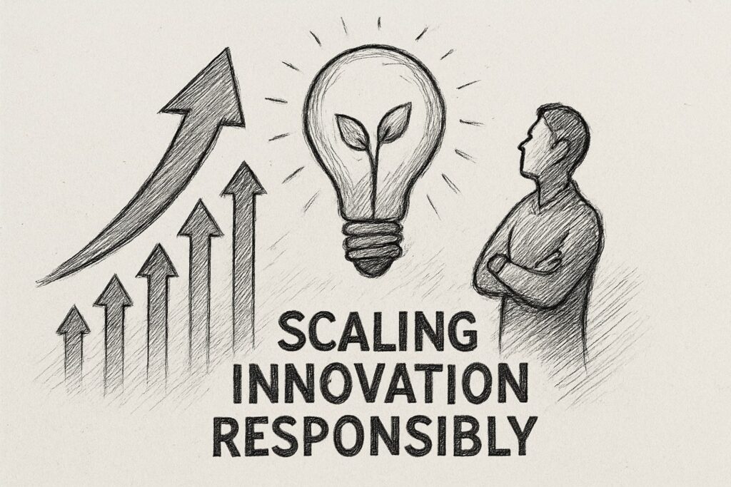 scaling innovation responsibly ideas