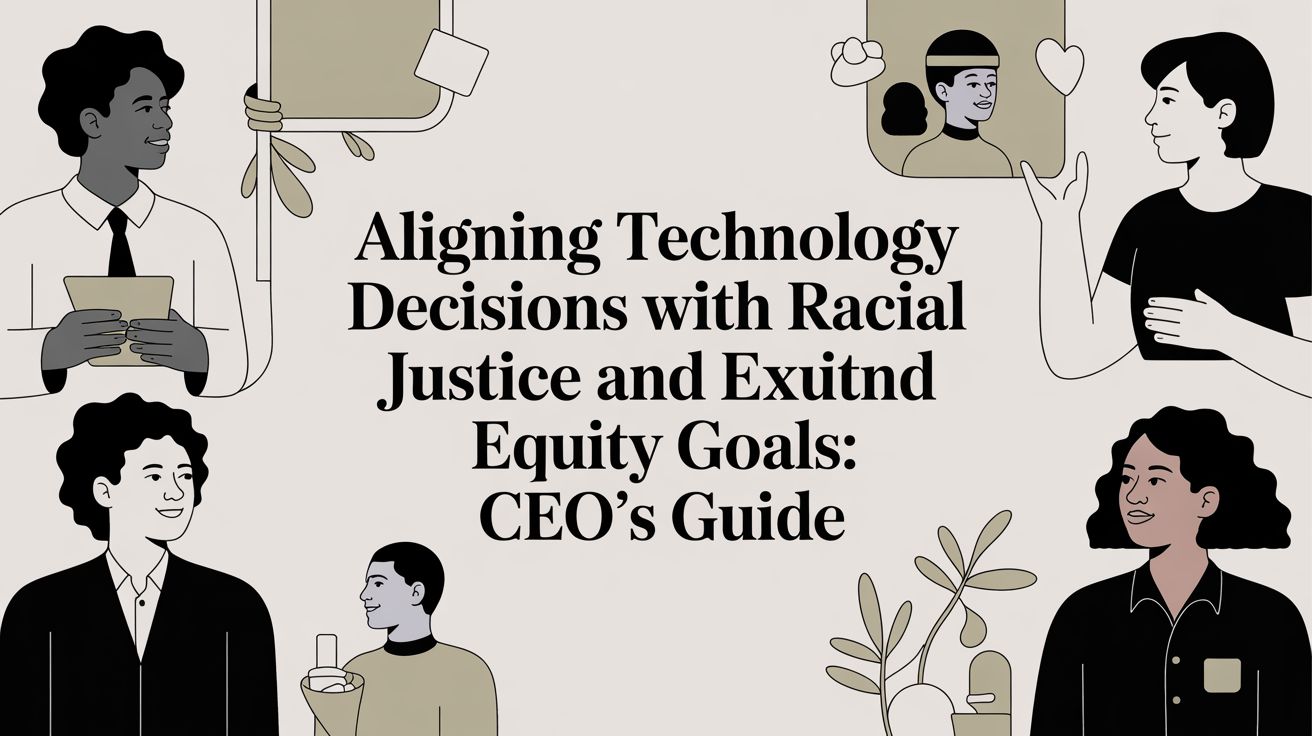 A CEO's Guide to Aligning Technology Decisions with Racial Justice and ...