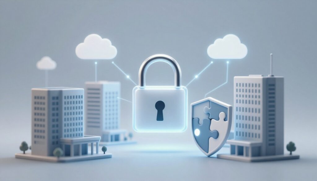 A system that allows for a data security strategy for legal partner organizations