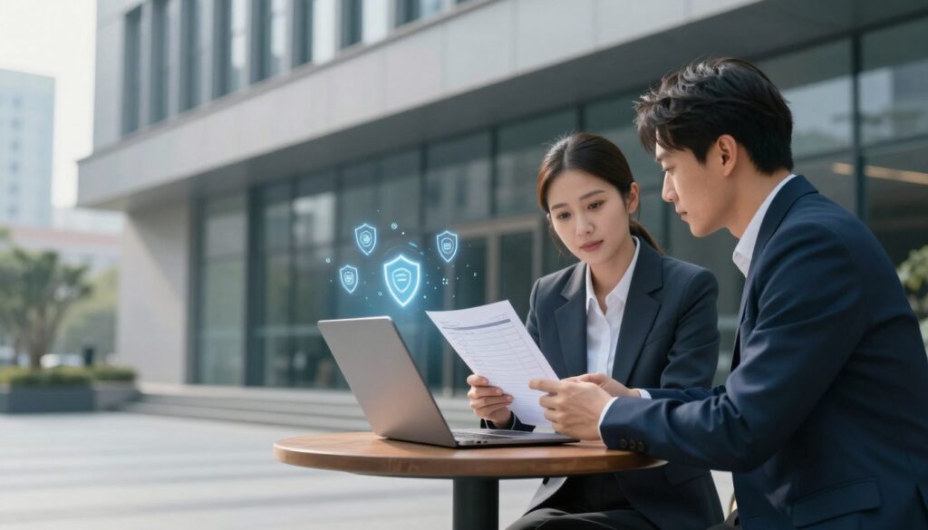 A team working with a fractional CISO for court navigators