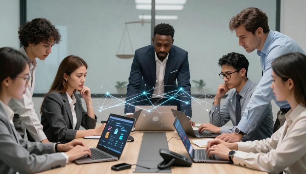 A team learning about a justice organization breach notification timeline