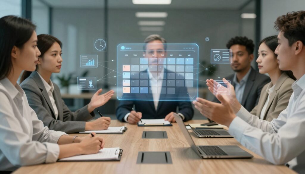 A team reviewing their quarterly readiness exercise plan.