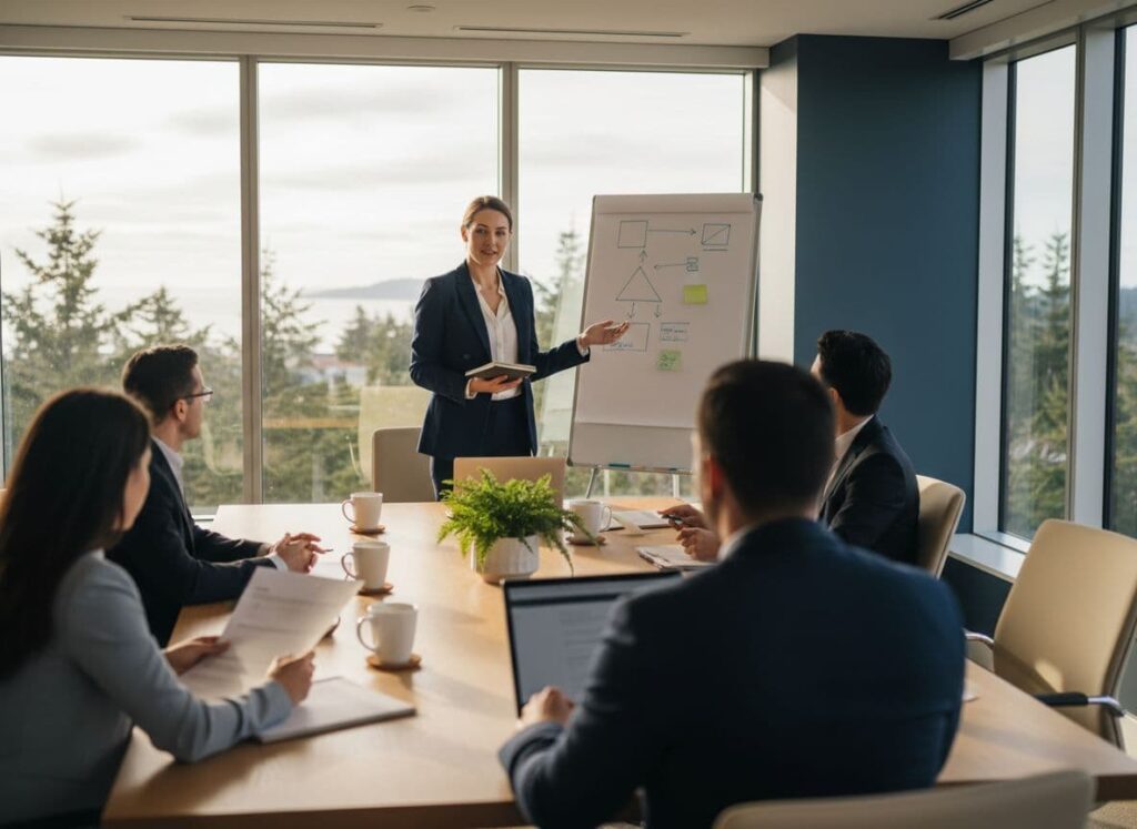 A CEO speaking about legacy system risk to her board boards In plain business terms