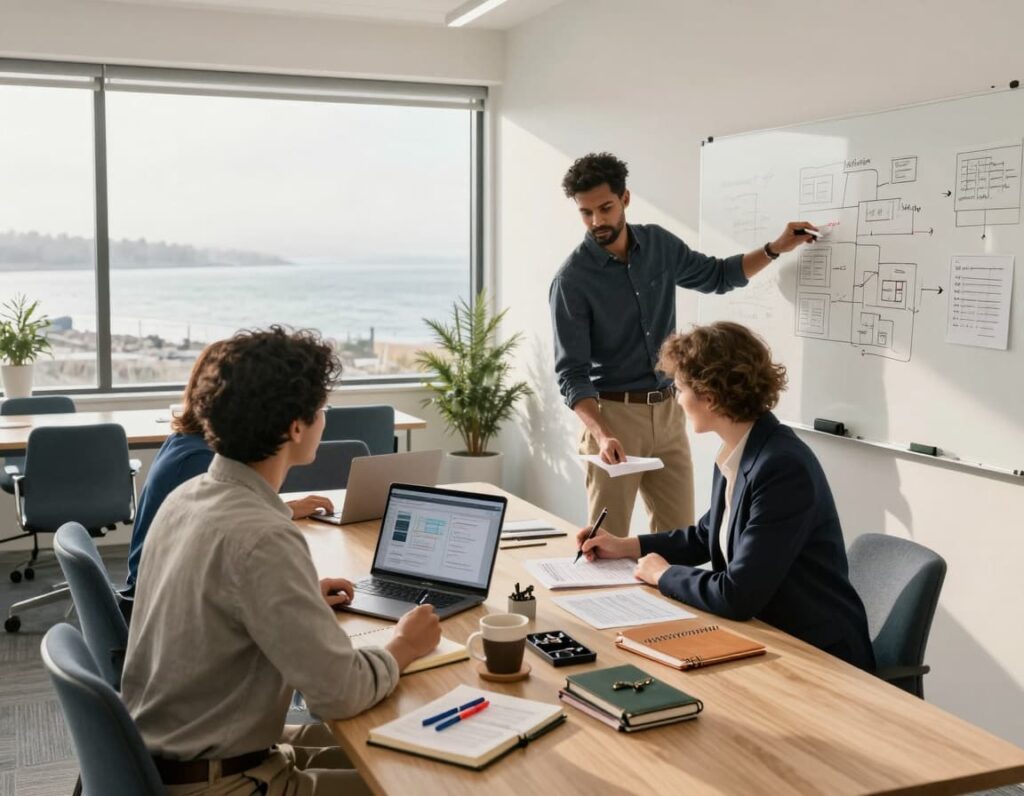 An image of how fractional CISOs build security programs from zero in 6 months for growth CEOs