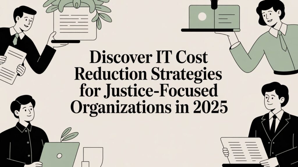 Image of a team implementing it cost reduction strategies