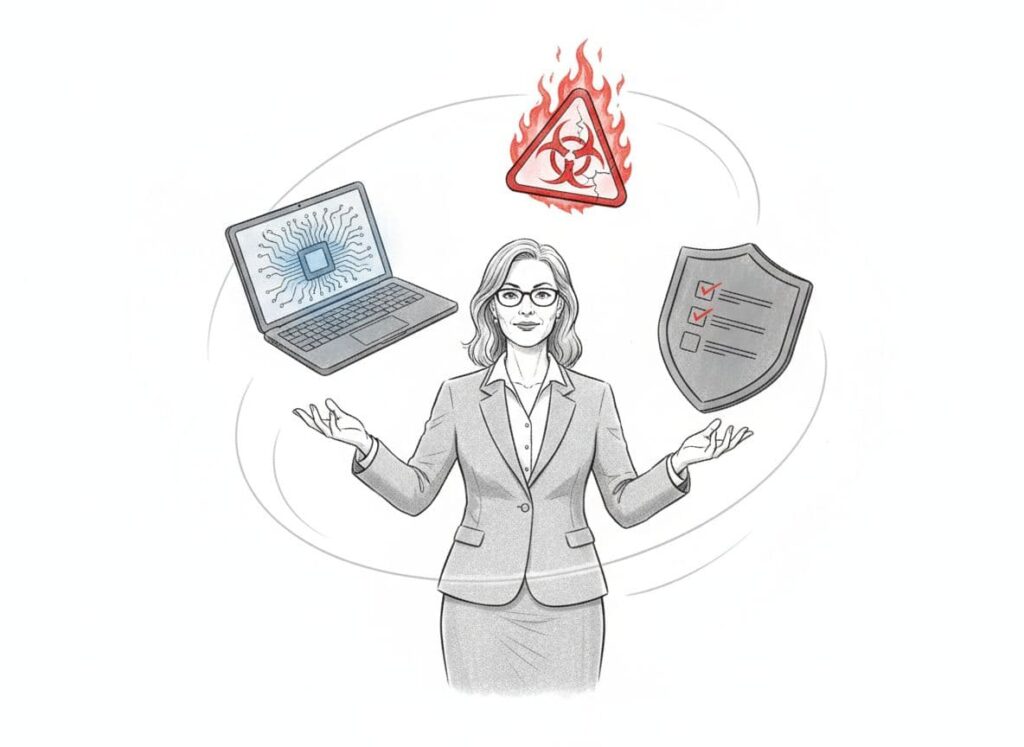 A nonprofit cfo managing technology risk and compliance all at once