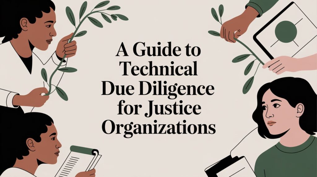 An image of a team learning about technical due diligence