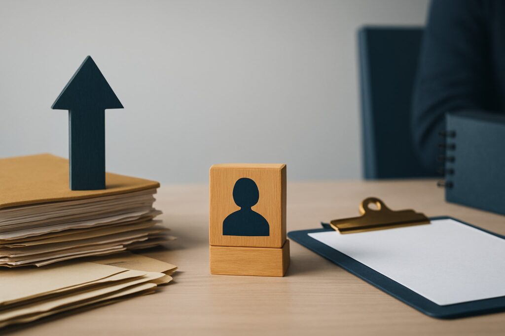 An image showing the intake to case management workflow for legal aid organizations