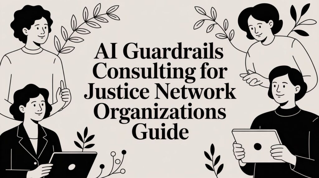 A guide to ai guardrails consulting for justice network organizations