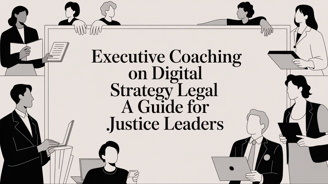 Executive Coaching on Digital Strategy for Justice Leaders