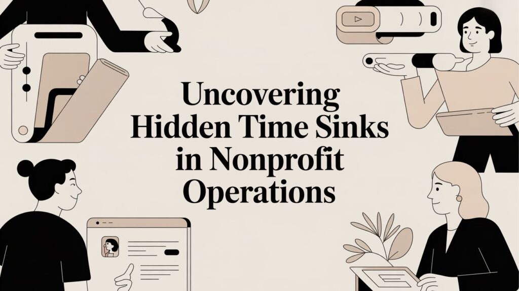 A guide to help in uncovering hidden time sinks in nonprofit operations